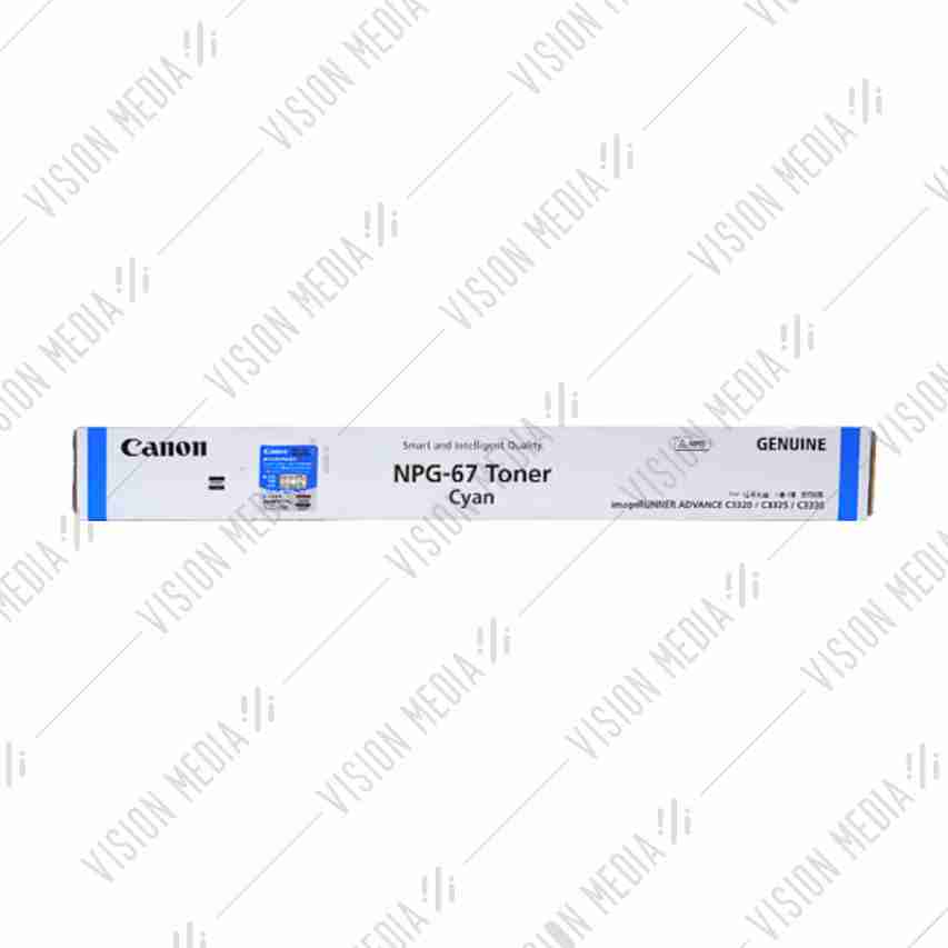 CANON CYAN TONER CARTRIDGE (NPG-67)