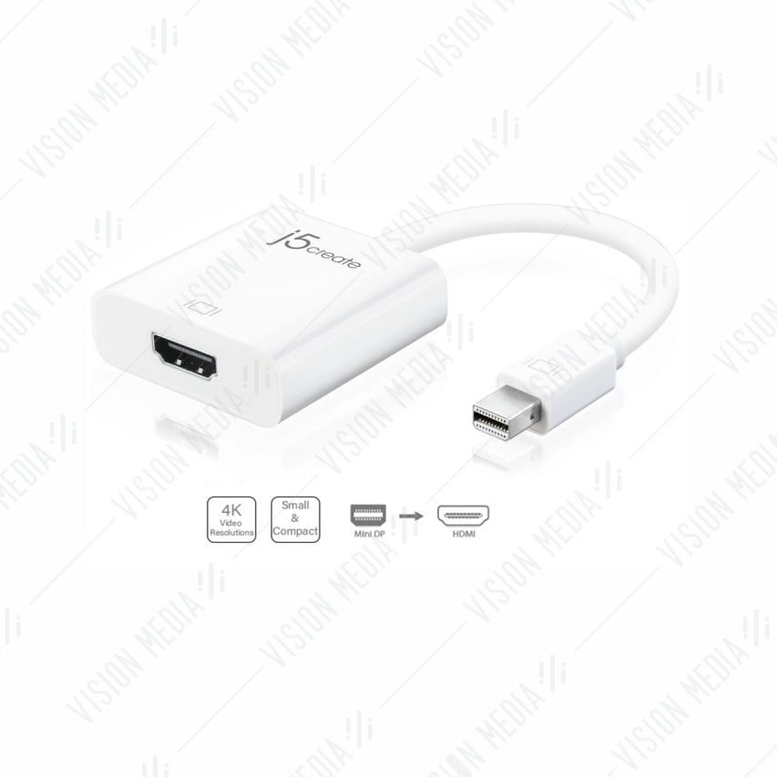 J5 MINI DISPLAY PORT TO HDMI ADAPTER (JDA152)