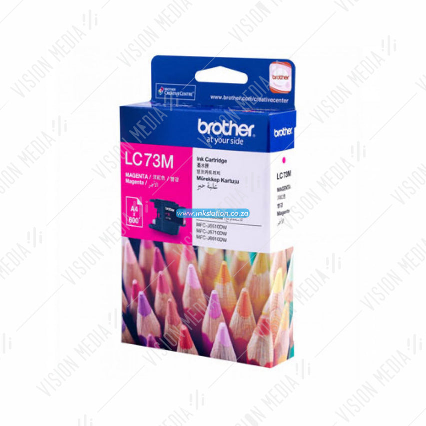 BROTHER MAGENTA INK CARTRIDGE (LC-73M)