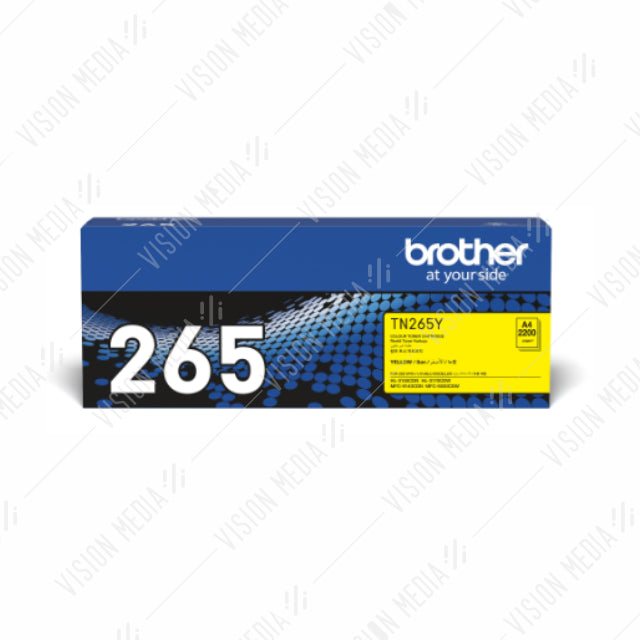 BROTHER YELLOW TONER CARTRIDGE (TN-265Y)