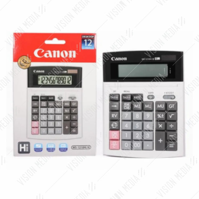 CANON 12-DIGIT CALCULATOR WS-1210HI III