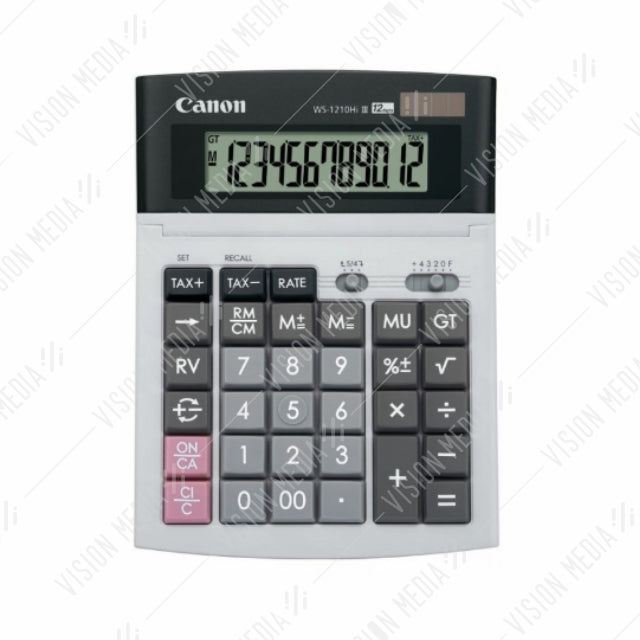 CANON 12-DIGIT CALCULATOR WS-1210HI III