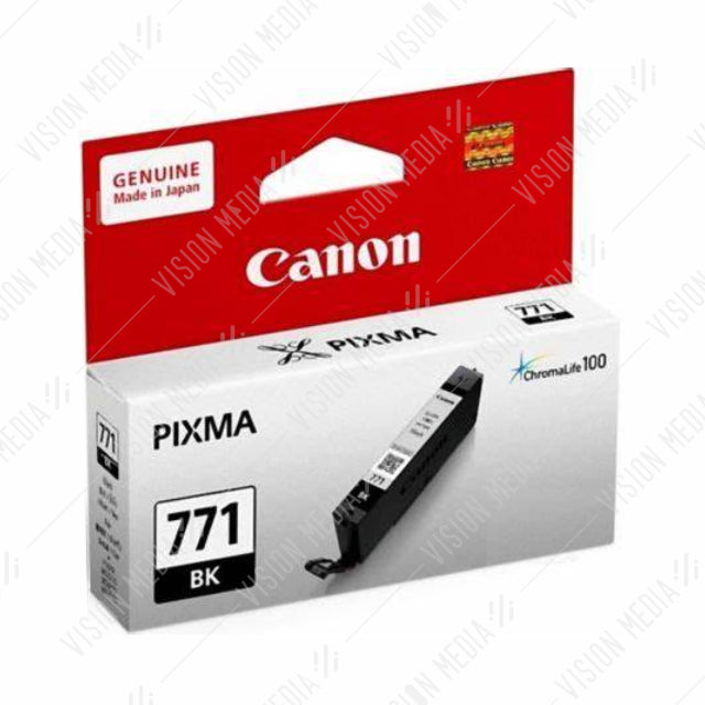 CANON BLACK DYE INK TANK (CLI-771BK)