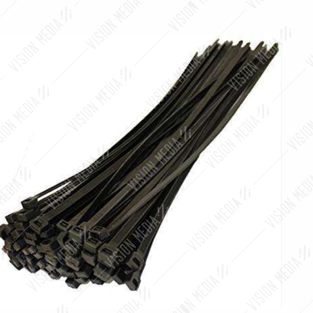 CABLE TIE 6" (150MM) BLACK (100PCS/PACK)