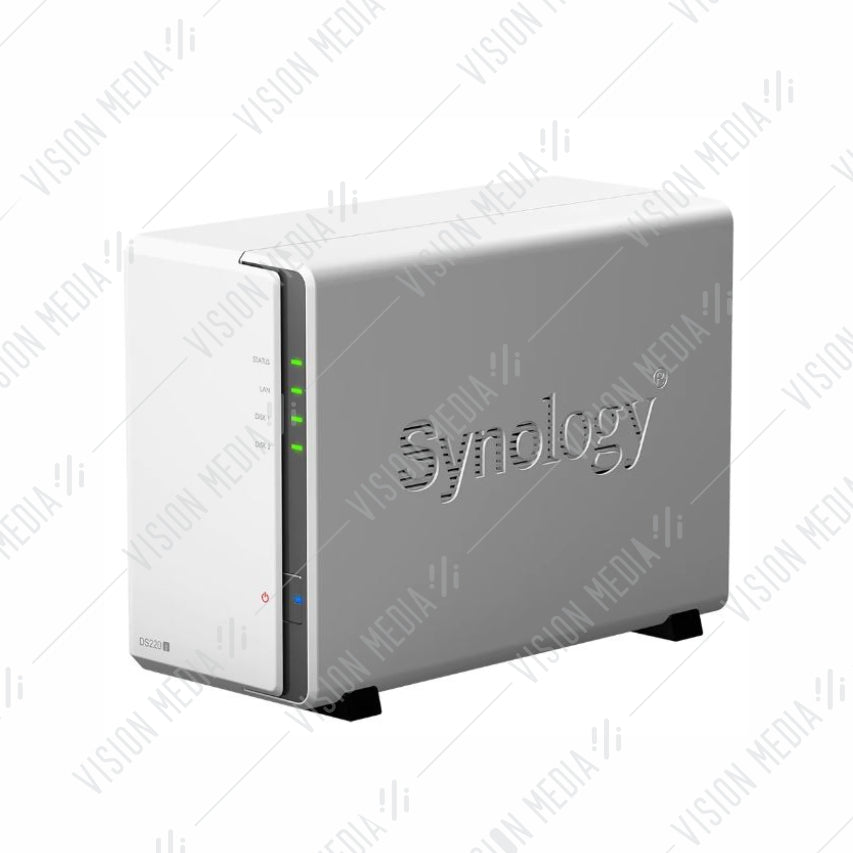 SYNOLOGY 2 BAY NAS DISKSTATION DS220J | Vision Media Supplies