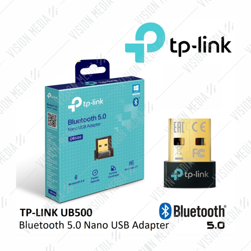  TP-Link UB500 Adaptador Nano USB2.0 Bluetooth 5.0 : Electronics
