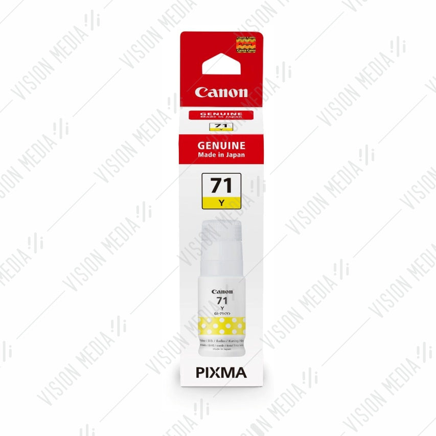 CANON YELLOW INK BOTTLE 70ML (GI-71Y)